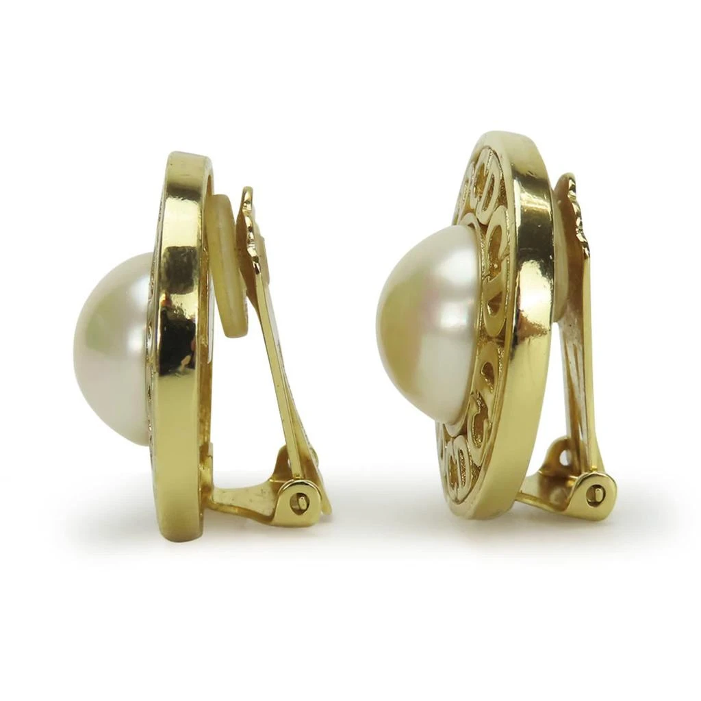 Dior Metal Clip Earrings (Pre-Owned) 2