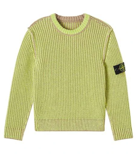 Stone Island Junior Compass cotton sweater 5