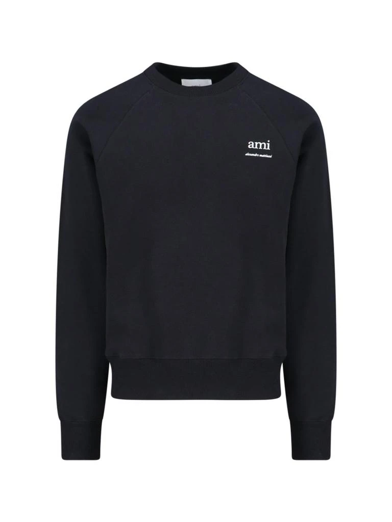 Ami Alexandre Mattiussi Logo Crewneck Sweatshirt 1