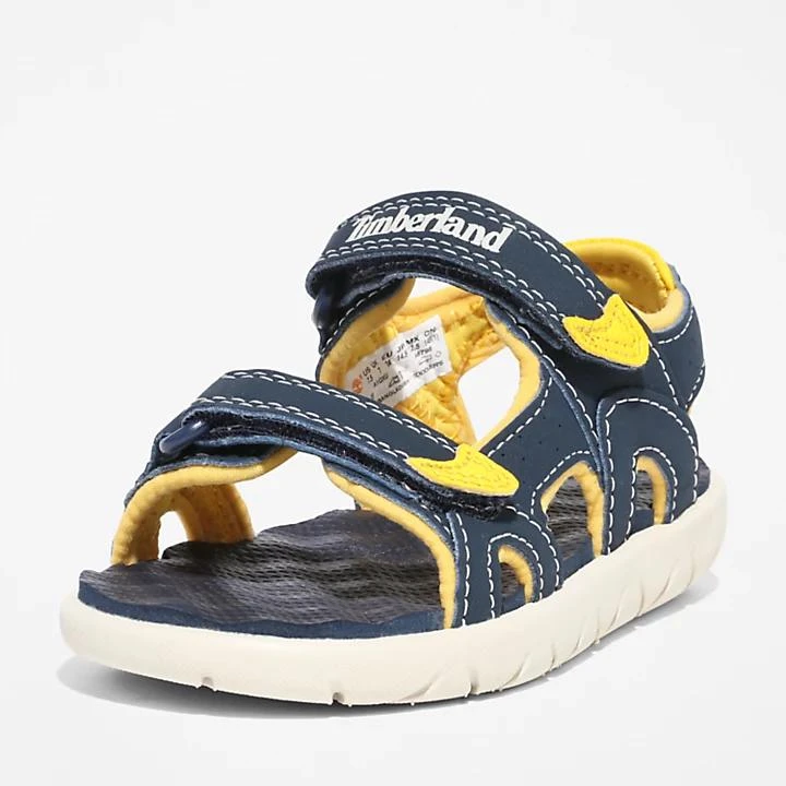 Timberland Perkins Row Double-Strap Sandal for Toddler in Navy 9