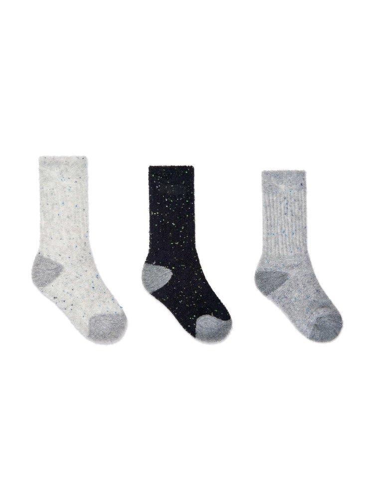NIKE Nike Kids Three Pack Color-Block Socks