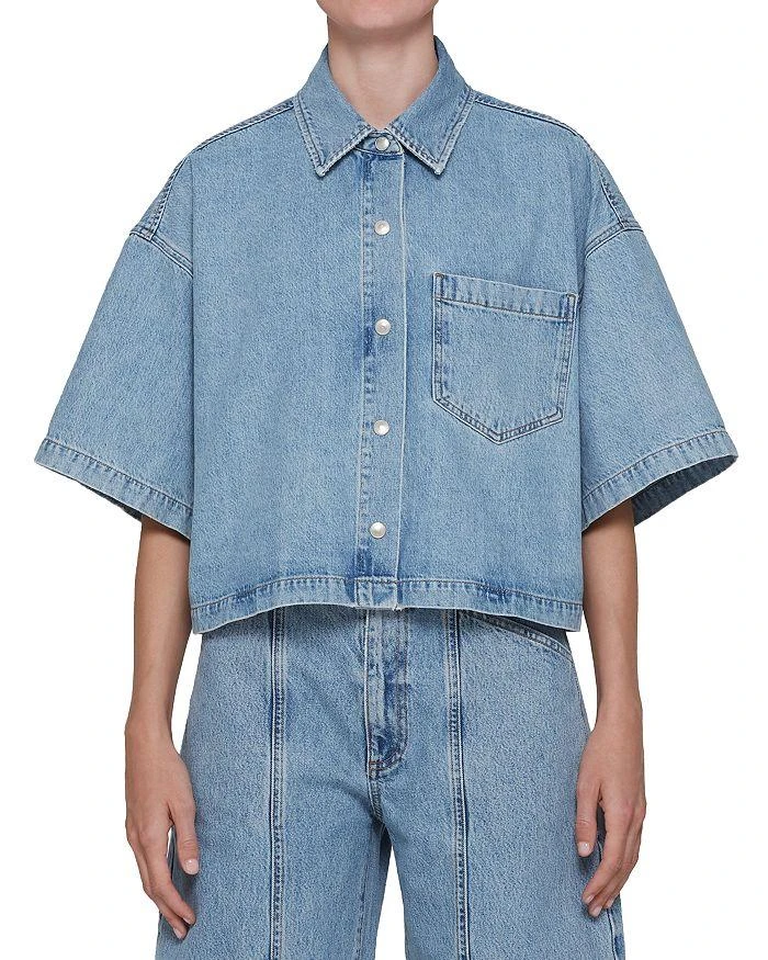 AGOLDE Rona Box Denim Shirt 3