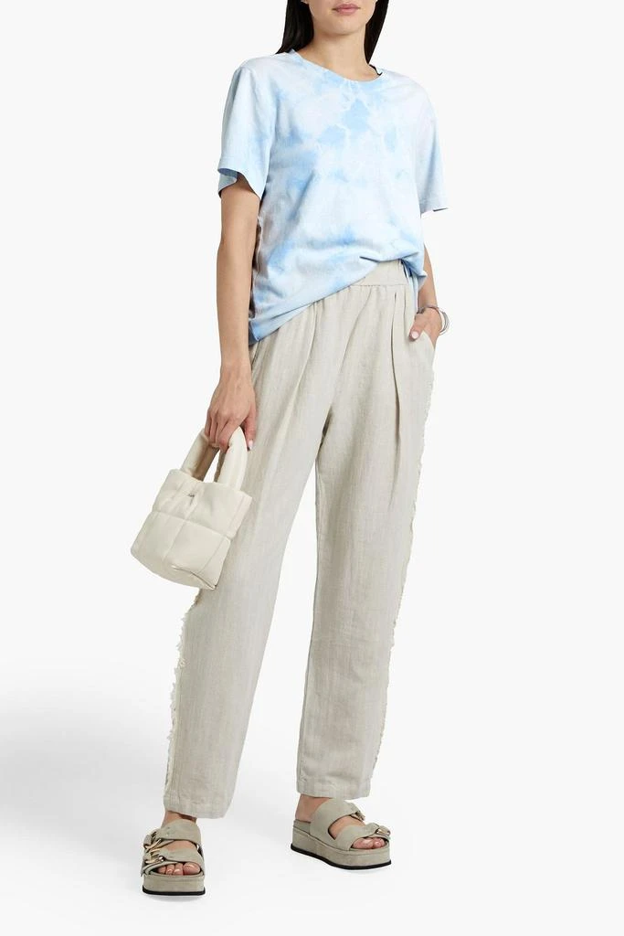 RAQUEL ALLEGRA Tie-dyed cotton-jersey T-shirt 2