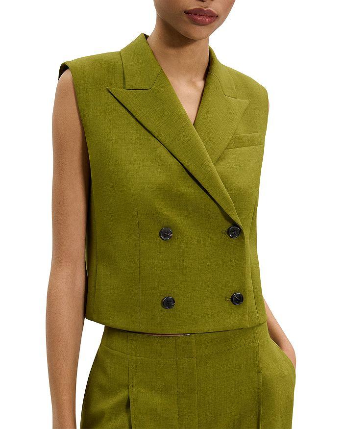 Theory Peak Double Breasted Vest