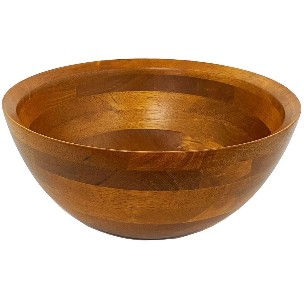 Frieling Rubberwood Conical Bowl, Large 5-Inch x 14-Inch Diameter
