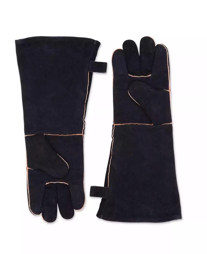 RSVP International Leather Grill Gloves, Set of 2 3