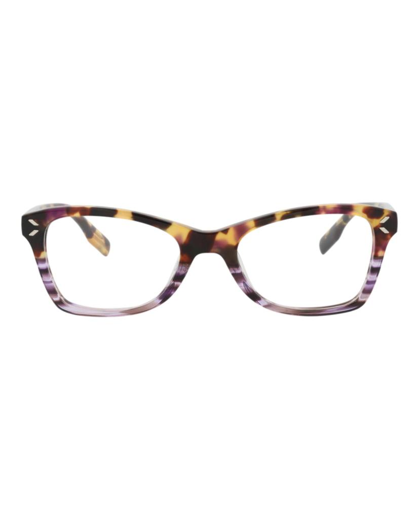 Alexander McQueen Square-Frame Acetate Optical Frames