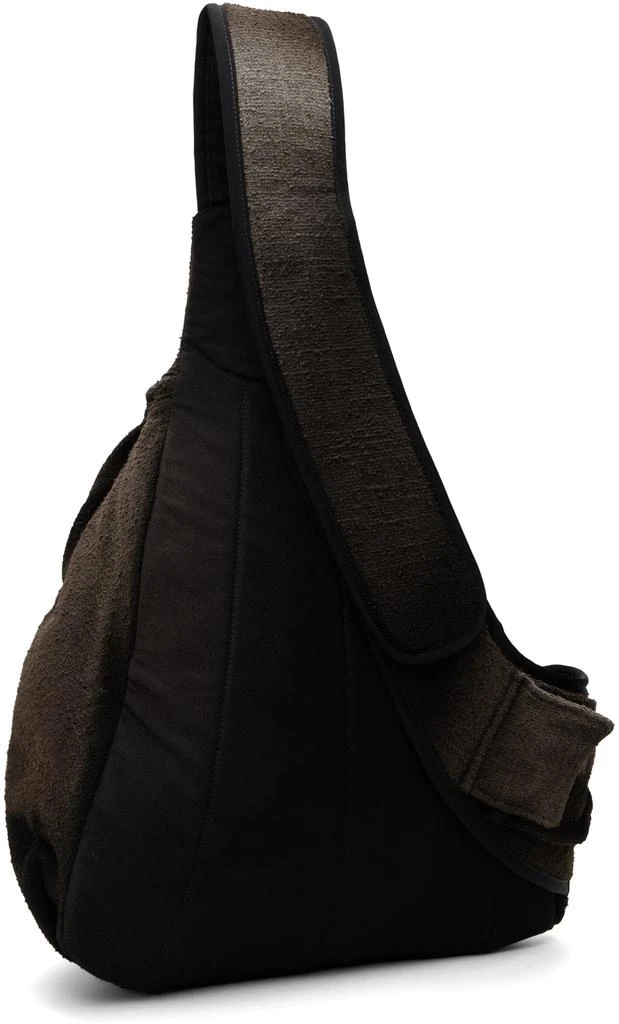 JiyongKim Black Sun-Bleached Sling Bag 3