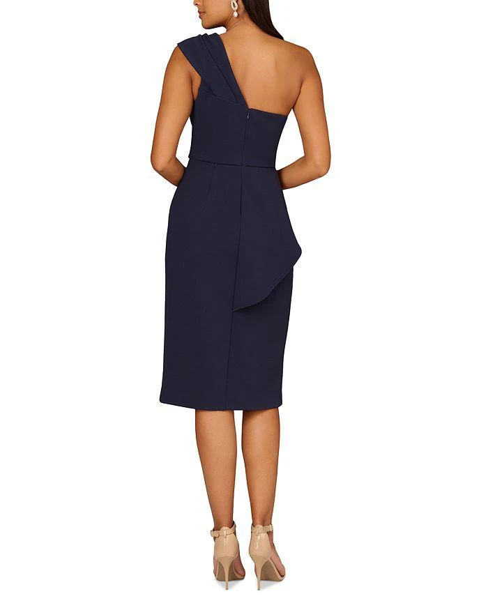 Aidan Mattox Asymmetric Sheath Dress 4