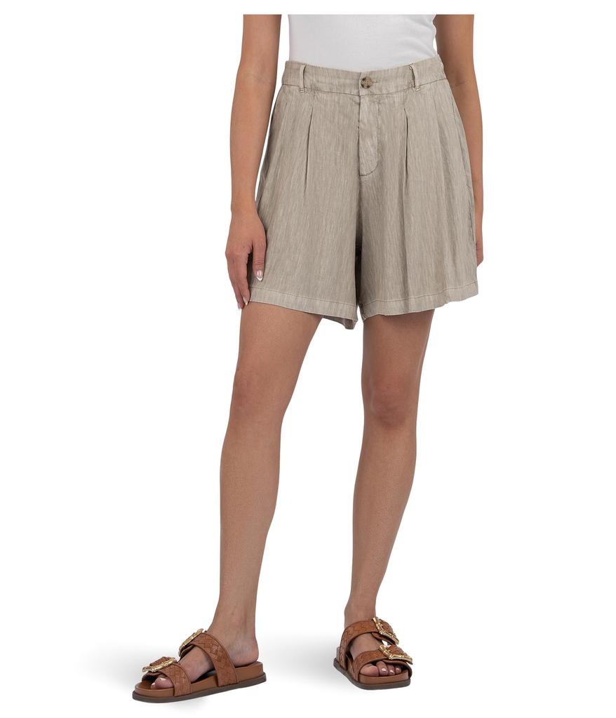 KUT from the Kloth Catalina Pleated Shorts With Trouser Pocket