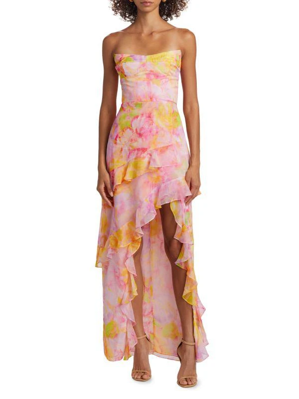 chinese dress ladies Amanda Uprichard Magnolia Maxi
