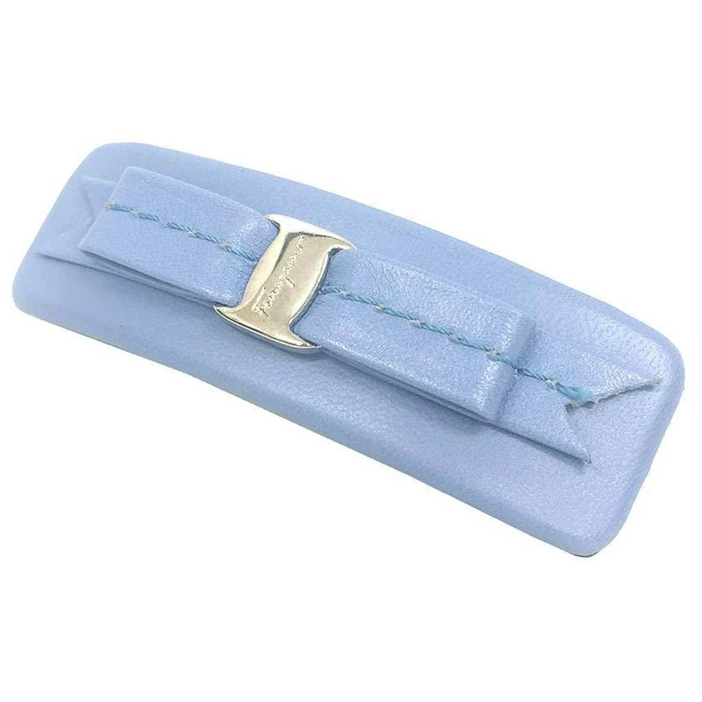 Salvatore Ferragamo Leather Barrette (Pre-Owned)