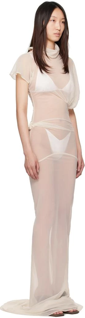 Rick Owens White Hollywood Lilith Maxi Dress 2