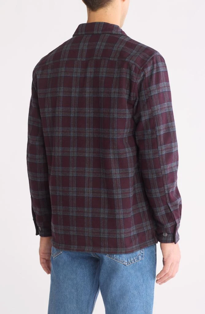 Weatherproof® Plaid Flannel Fleece Bonded Shirt Jacket 2