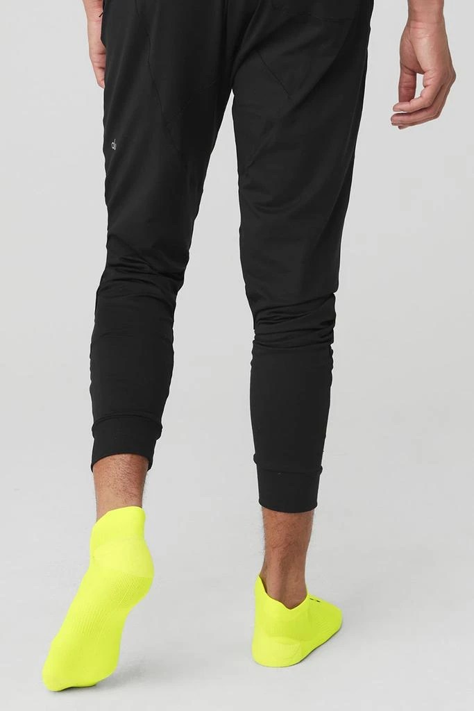 Alo Men's Performance Tab Sock - Highlighter/Black 3