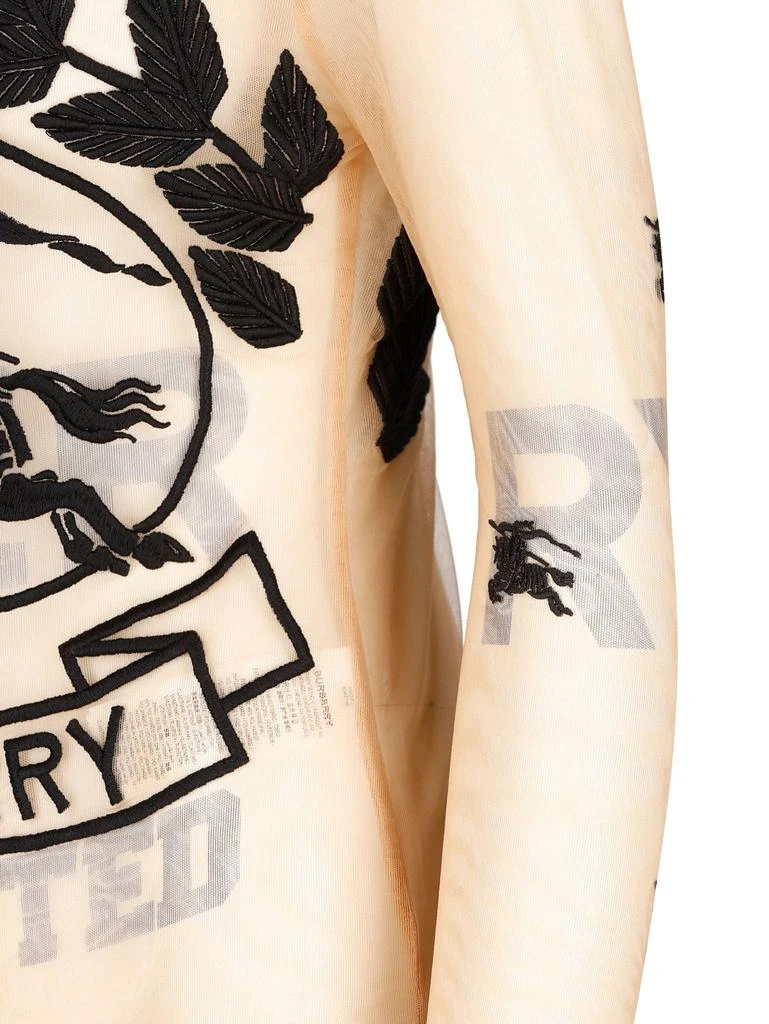 Burberry Burberry Graphic Embroidered Mesh Bodysuit 3
