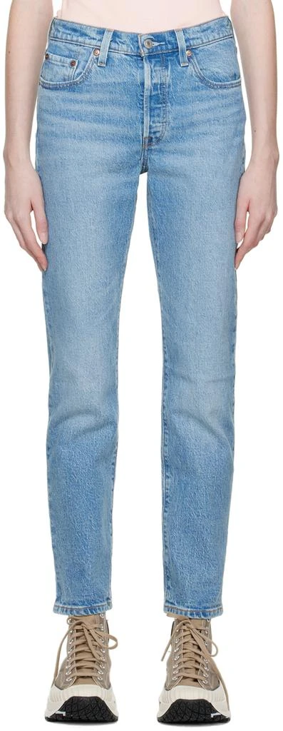 Levi's Blue 501 Original Jeans 1
