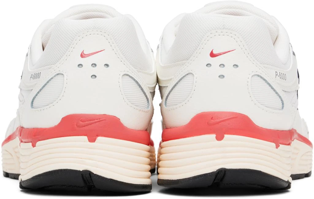 NIKE Off-White & Pink P-6000 Sneakers 2
