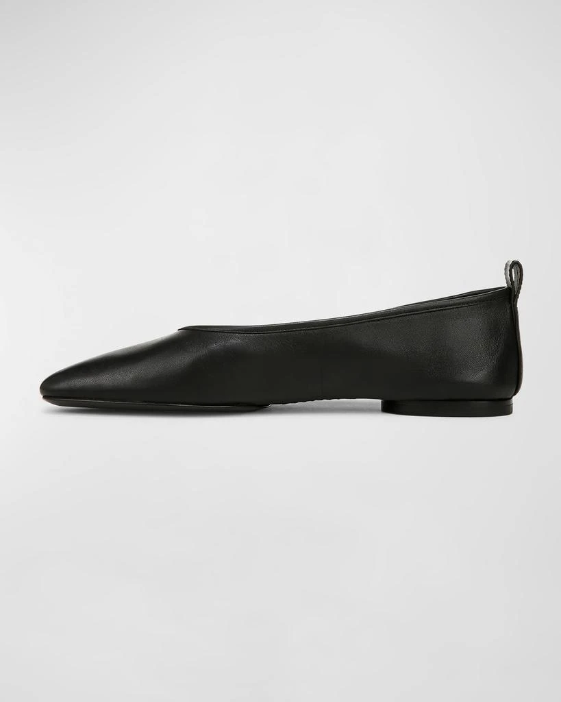 Vince Vivian Lambskin Ballerina Flats 4
