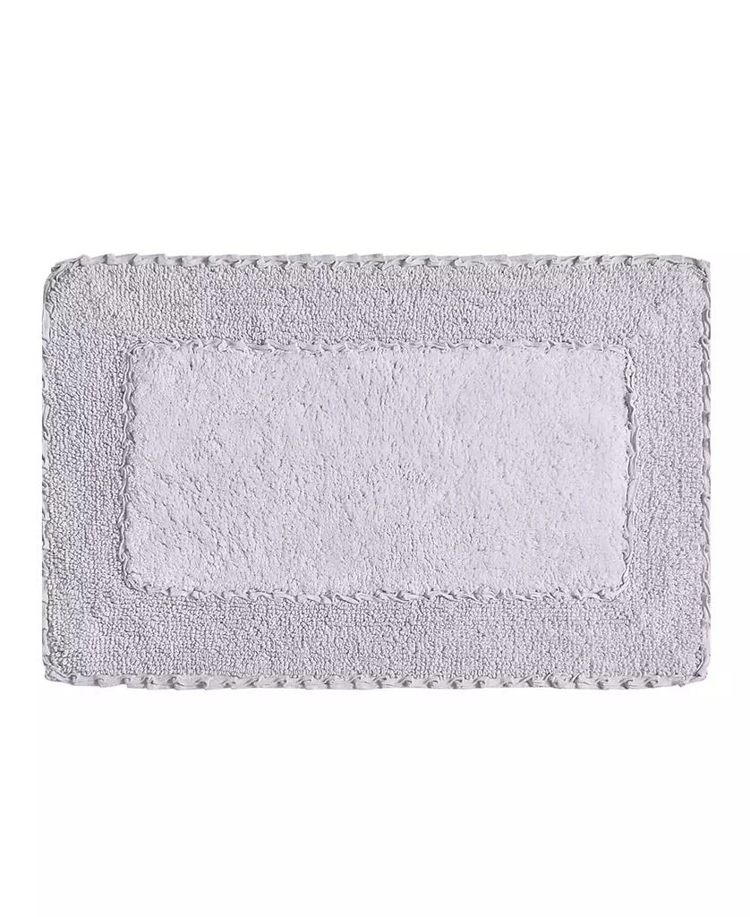 Laura Ashley Cotton Ruffled Bath Rug 1