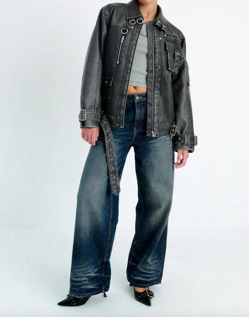 The Ragged Priest The Ragged Priest - Ace Faux Leather Jacket 3