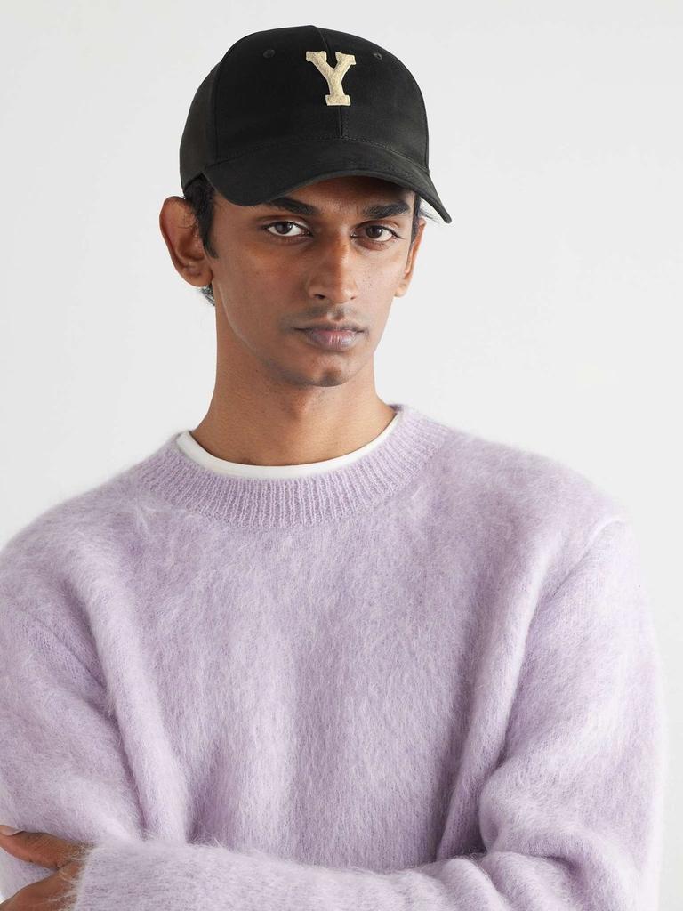 Yves Saint Laurent LOGO COTTON BASEBALL CAP