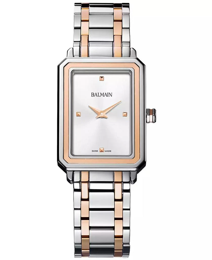 Balmain Women's Swiss Eirini Two-Tone Stainless Steel Bracelet Watch 25x33mm 1