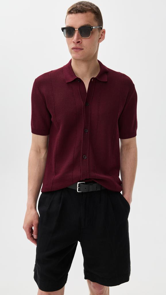 ORLEBAR BROWN Tiernan Knit Button Down Polo