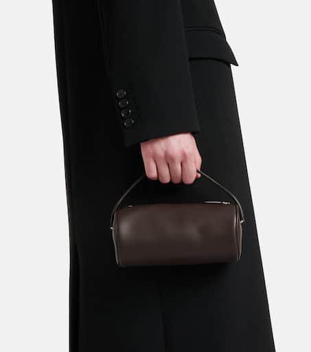 The Row Round '90s leather tote bag - Tote Bags - Free