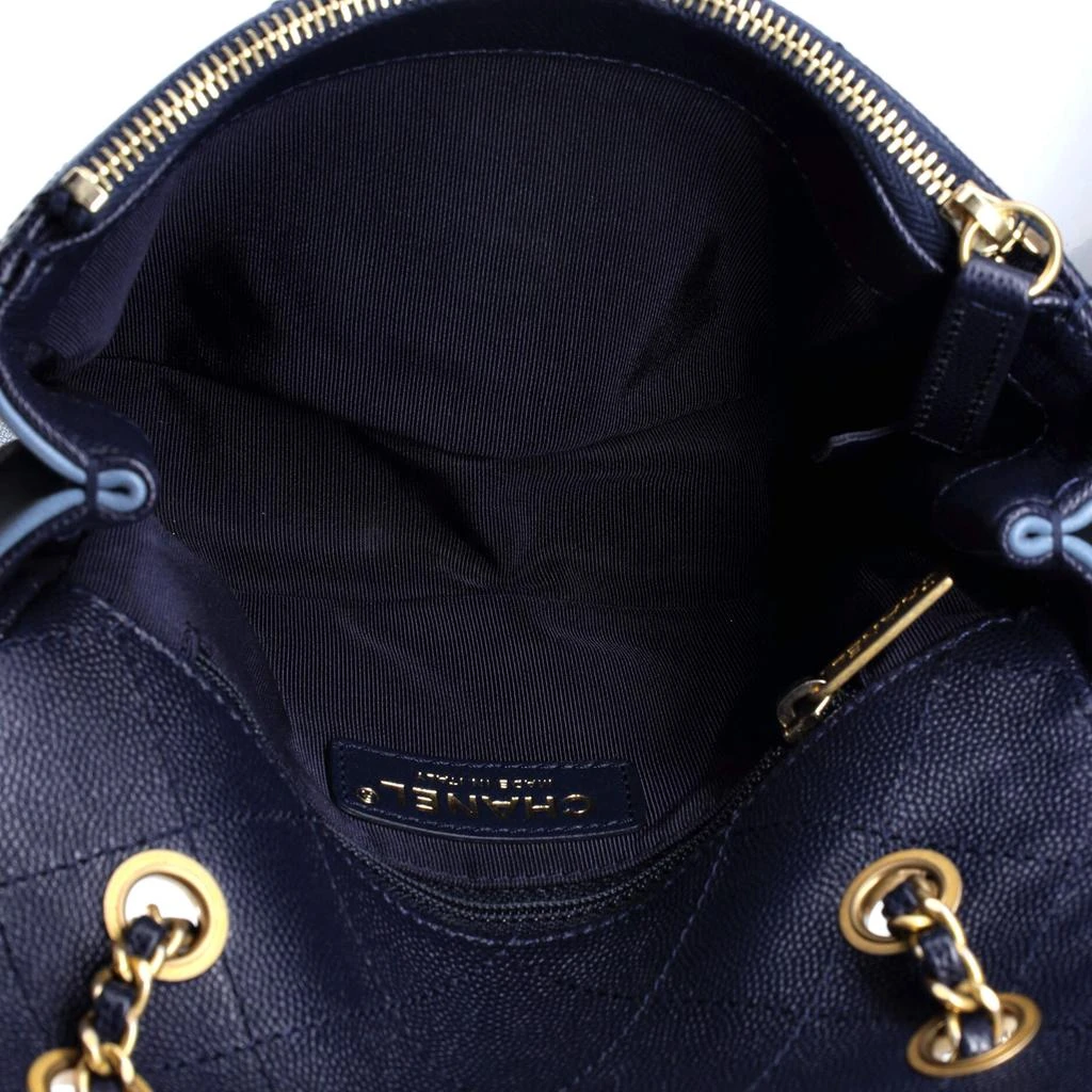 Chanel Chain Around CC Flap Bag Lambskin with Caviar Small 5