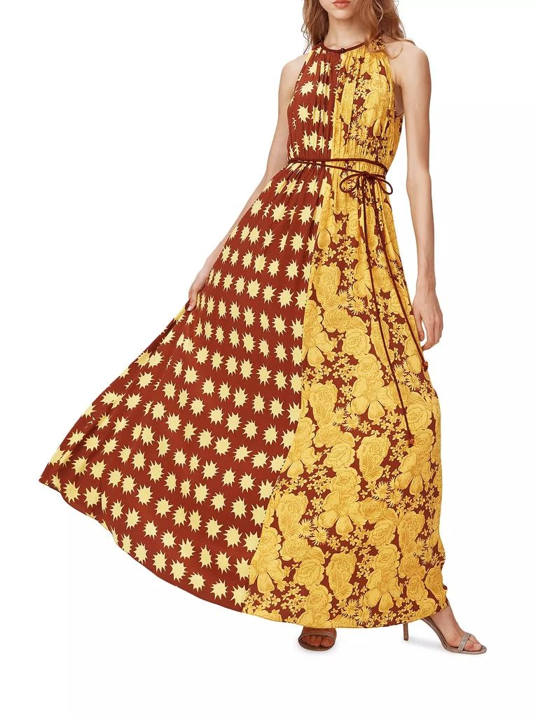 darla tiered maxi dress Darla Mauve Multi Maxi Dress