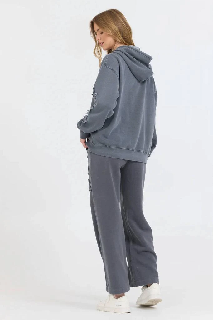 Vintage Havana Vintage Havana - Zip Up W/ Star Applique Hoodie 3