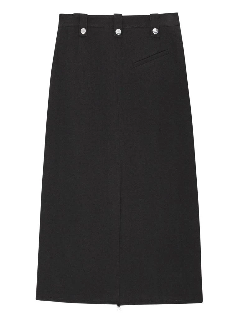 Ganni GANNI - Full-zip Long Skirt 3