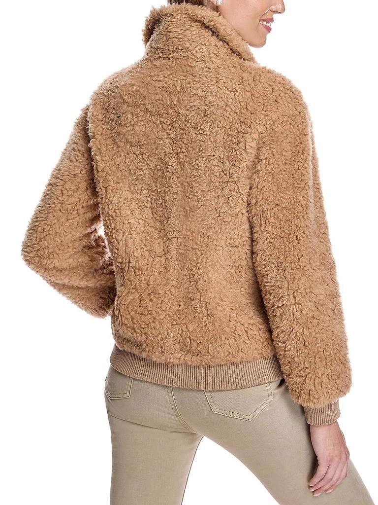 Maximilian Teddy Lambswool Bomber Jacket 5