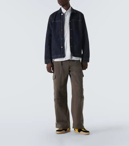Acne Studios Cotton-blend twill cargo pants 2