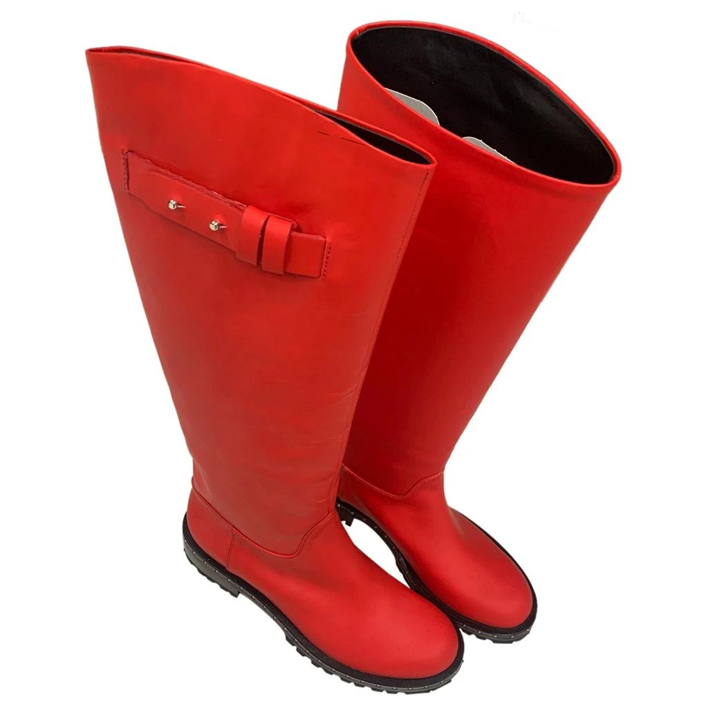 ERMANNO Ermanno Scervino Vegan leather riding boots 1