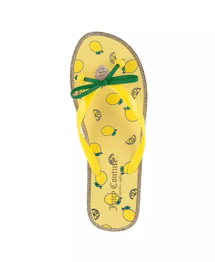 Juicy Couture Women's Slurpy Fruity Flip Flops 4
