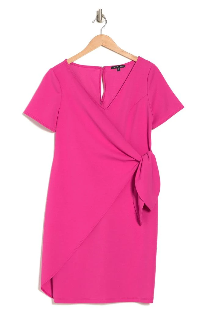 MARINA Side Tie Wrap Dress 3