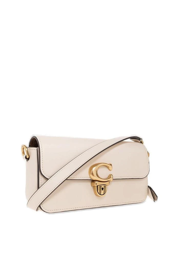 Coach Coach Studio Logo Plaque Baguette Shoulder Bag 3