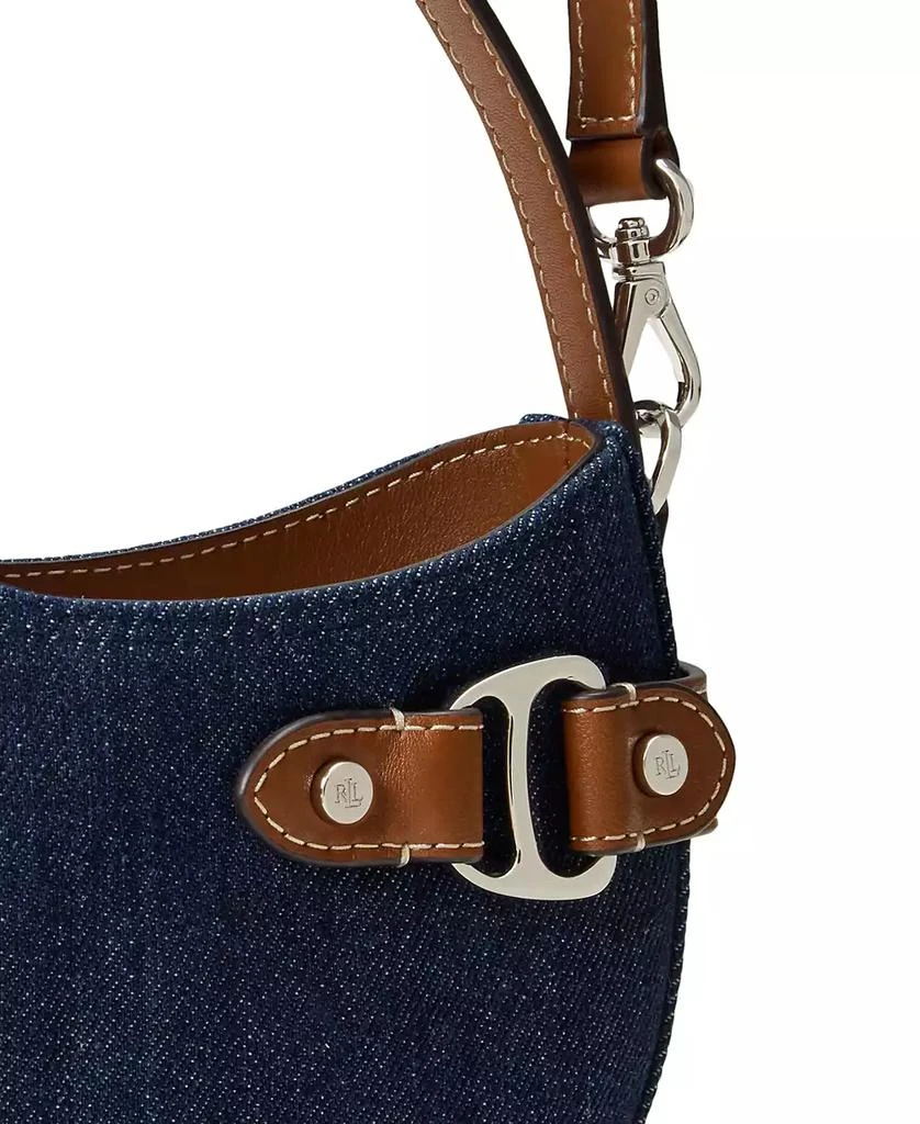 Ralph Lauren Tasha Mini Denim Crossbody Bag 6