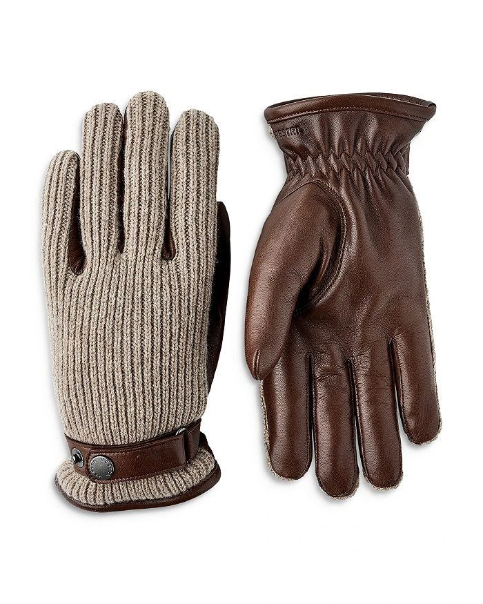 Hestra Christopher Leather & Knit Gloves 1