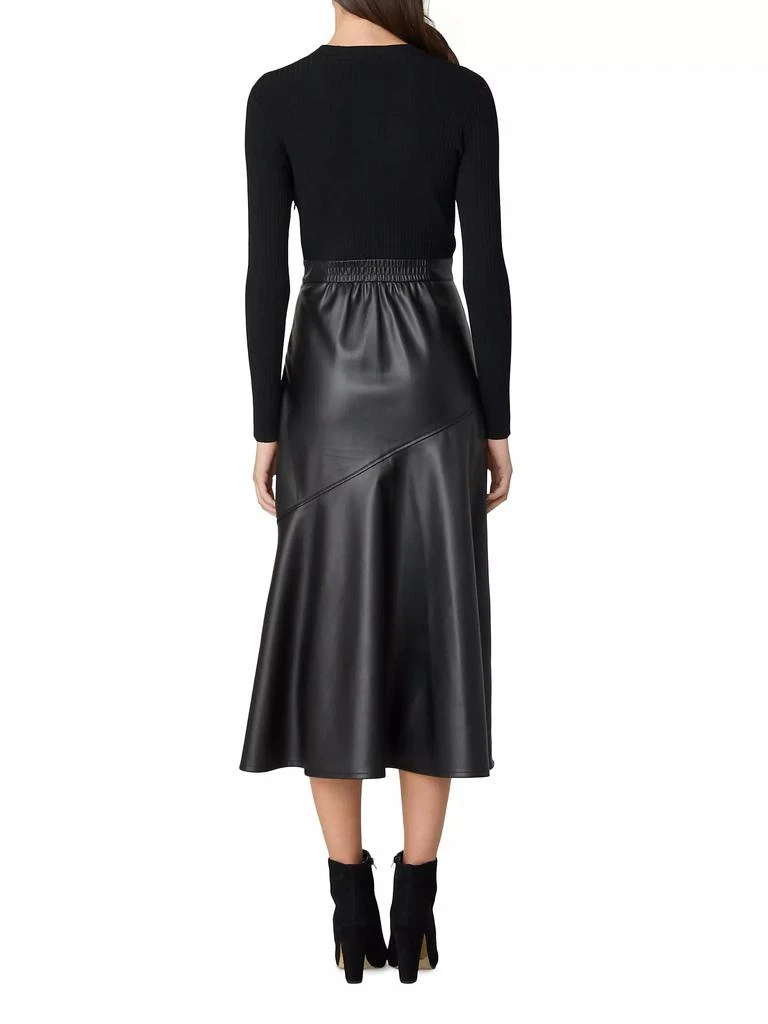 Shoshanna Lonnie Combo Midi-Dress 3