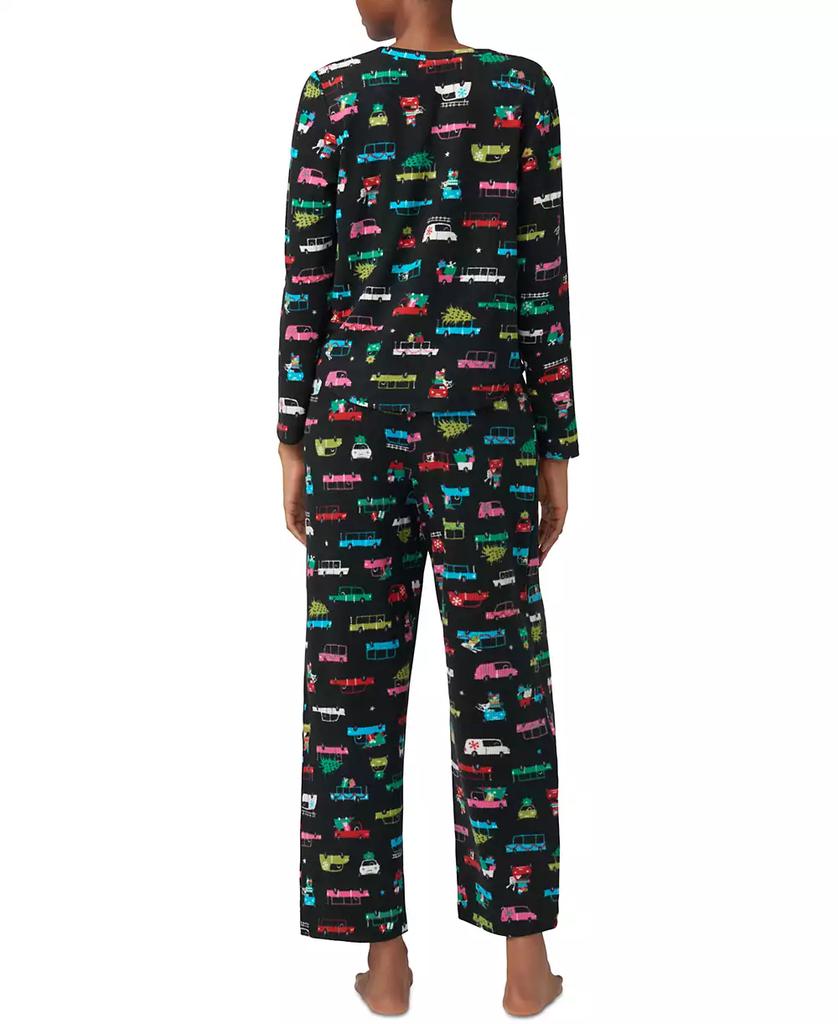 Hue Women's Waffle Fleece PJ Set