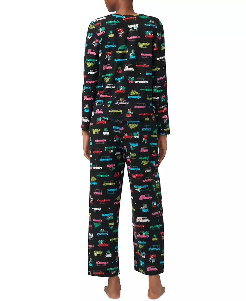 Hue Women's Waffle Fleece PJ Set 2
