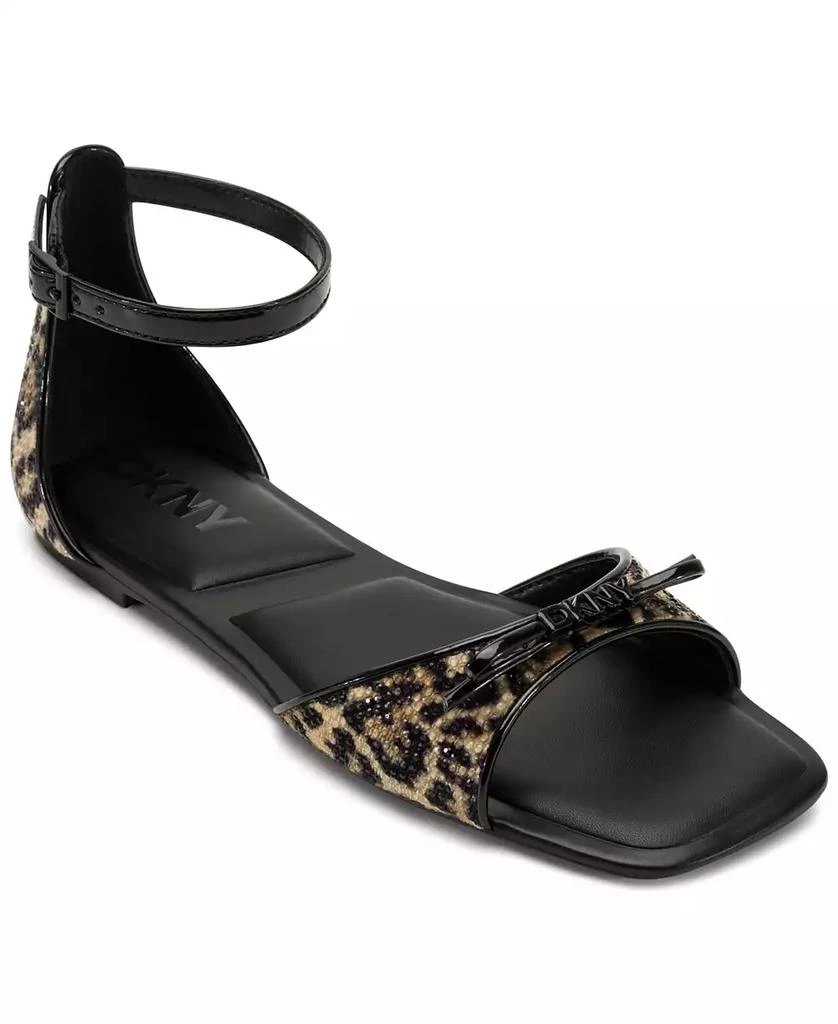 DKNY Women
s Dazey Ankle Strap Flat Sandals 1