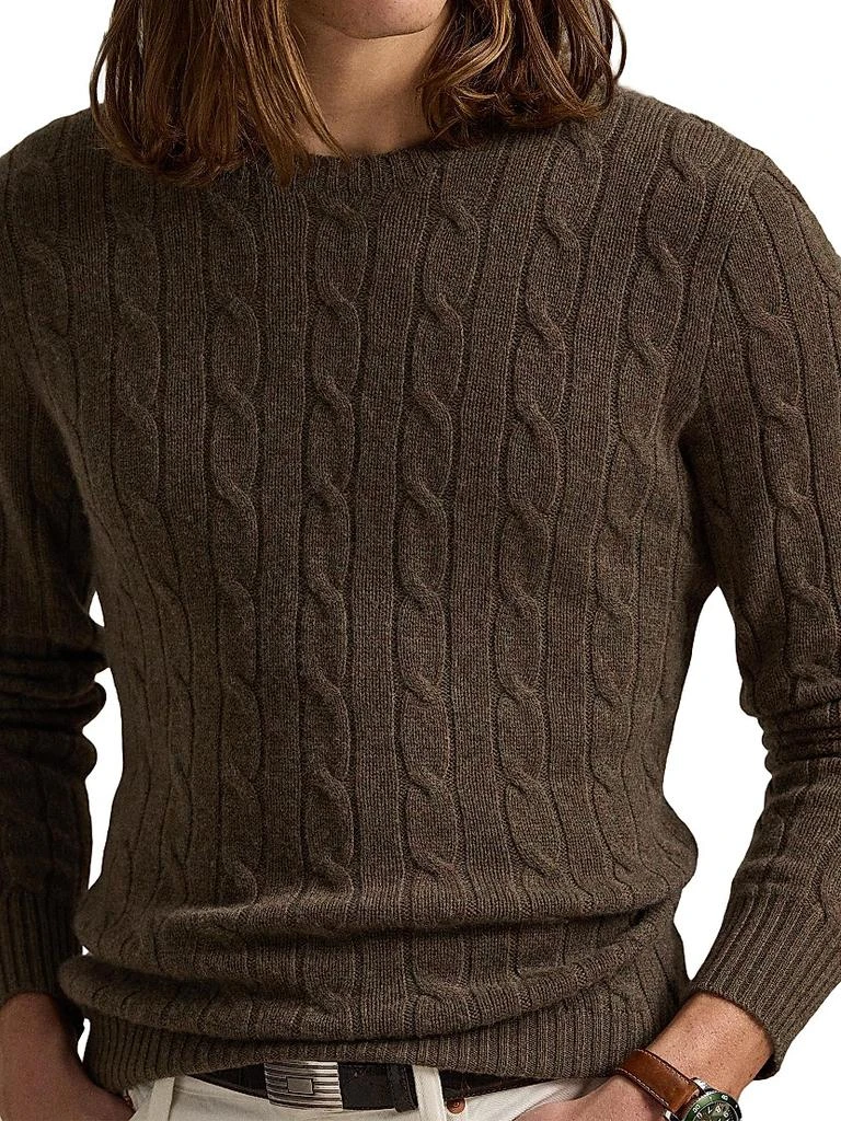 Ralph Lauren The Iconic Cable-Knit Cashmere Sweater 5