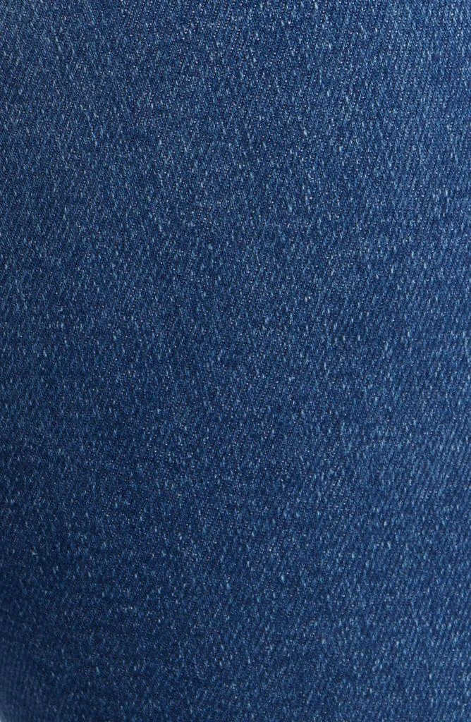 Good American Good Legs Step Hem Ankle Straight Leg Jeans 8