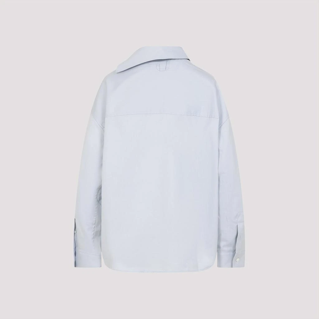 Jacquemus Jacquemus The Cuadro Logo Embroidered Shirt 2