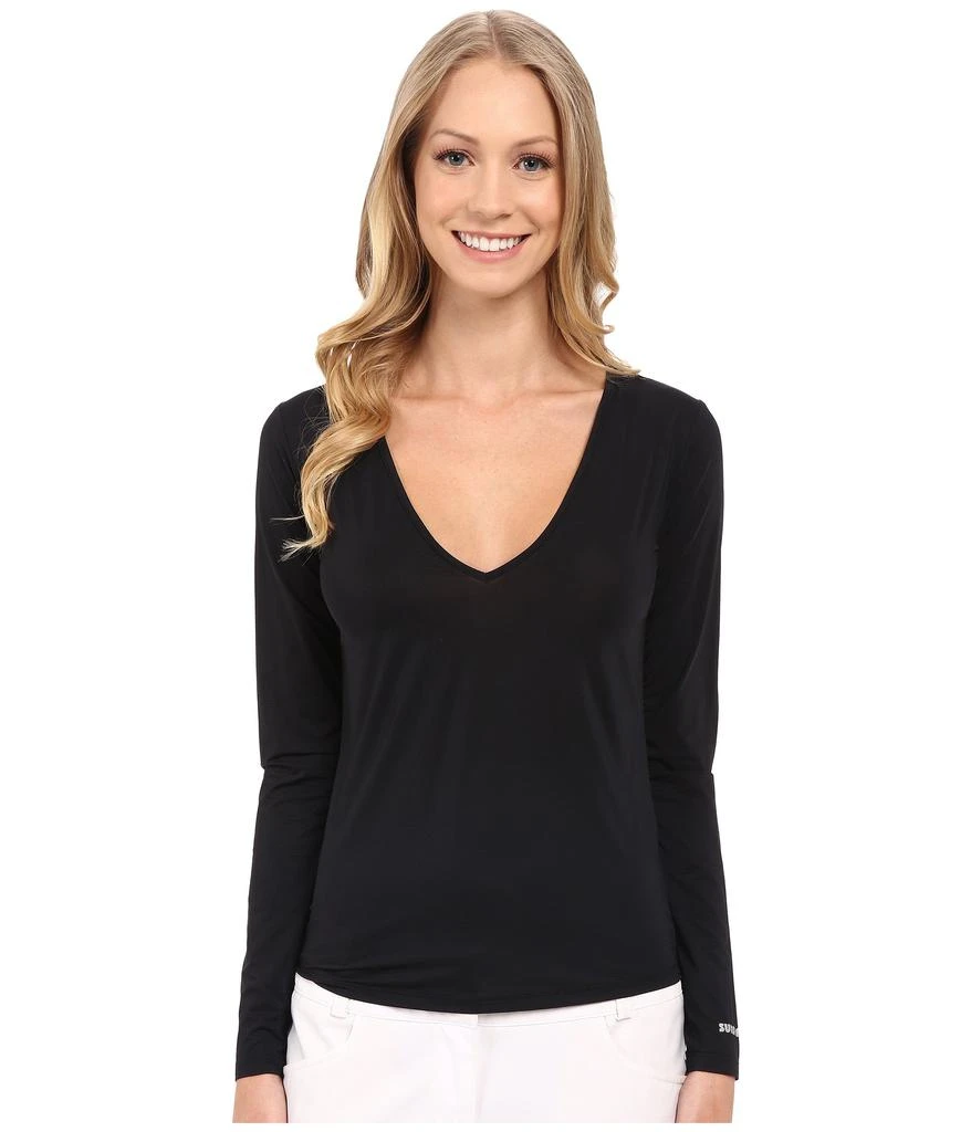 Jamie Sadock Sunsense® Long Sleeve Layering Top 1