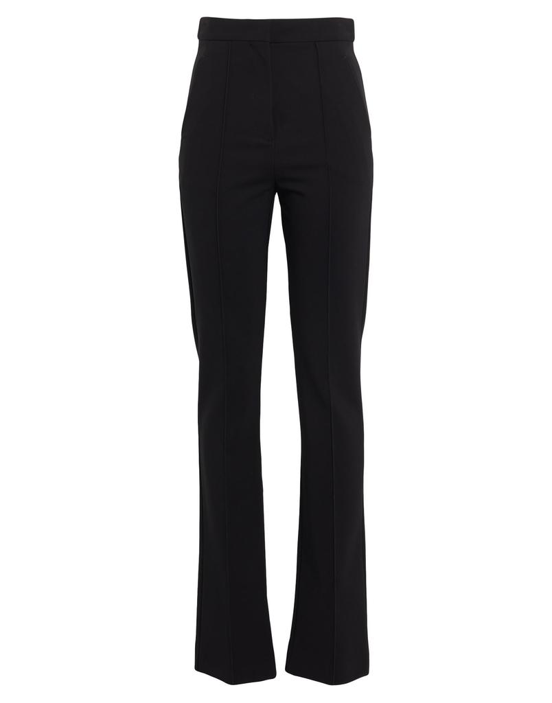 Shop Chenzia Wide Trousers In White Pinstriped Jacquard